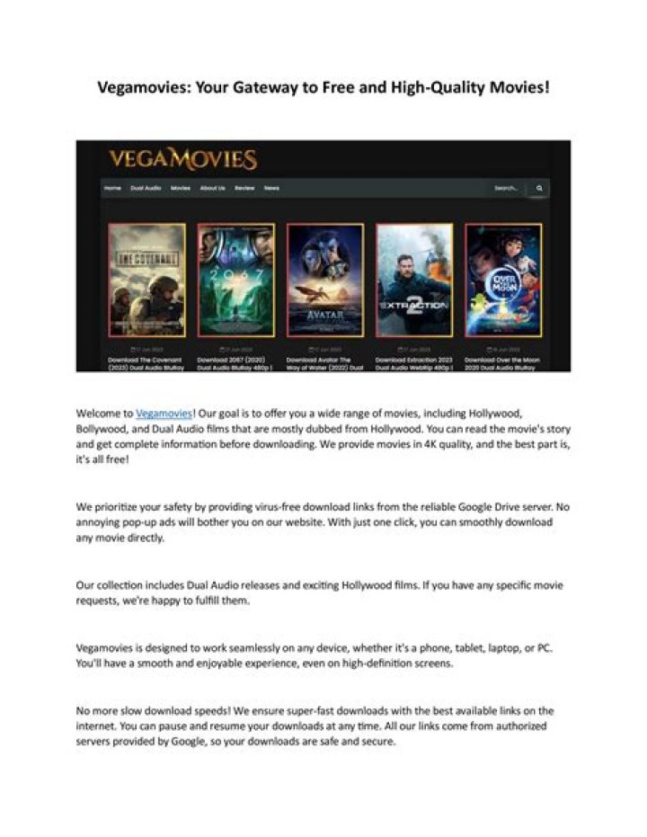 Discover the Ultimate Guide to Vegamovies 03: A Comprehensive Overview